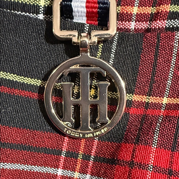 Tommy Hilfiger Red and Black Plaid Trousers - Picture 6 of 6